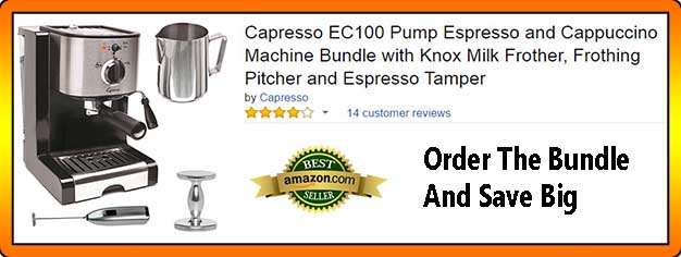 Capresso Espresso Machine - Capresso EC100 Review