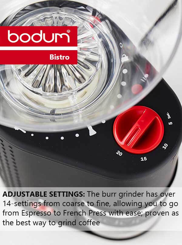 Bodum Bistro Burr Grinder Expert Review Best Home Coffee Grinder